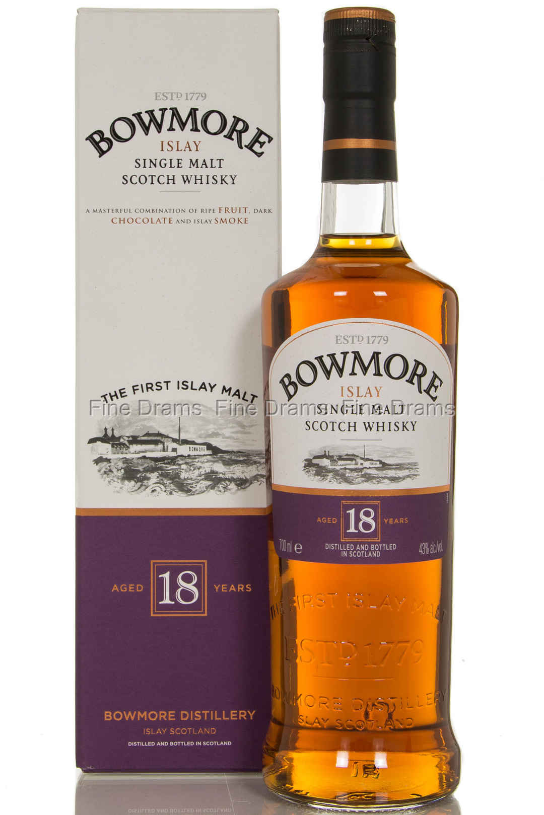 Bowmore 18 Year Old Scotch Single Malt Whisky