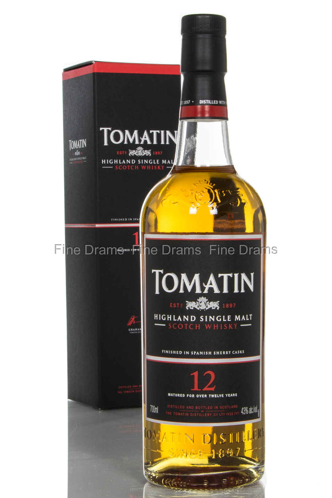 Tomatin 12 Year Old Scotch Single Malt Whisky