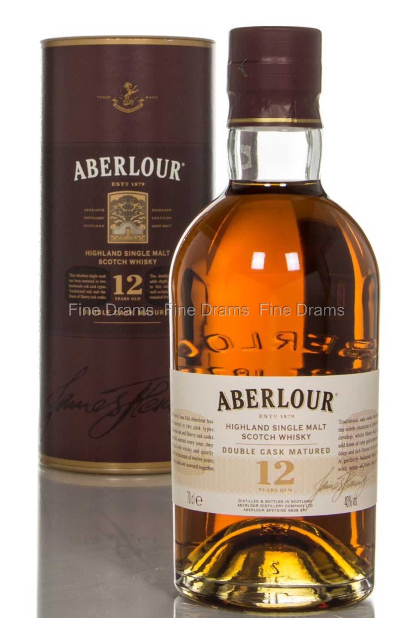 Aberlour 12 Year Double Cask Matured Speyside Single Malt Scotch Whisky