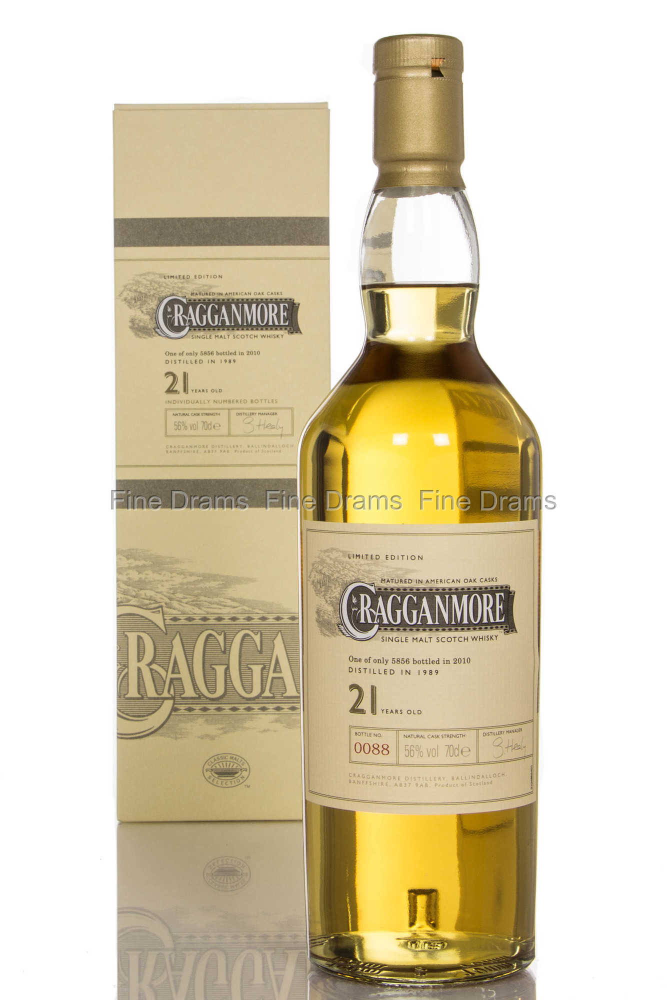 CRAGGANMORE 21 YEARS OLD 56％ 700ml LIMITED EDITION クラガンモア 