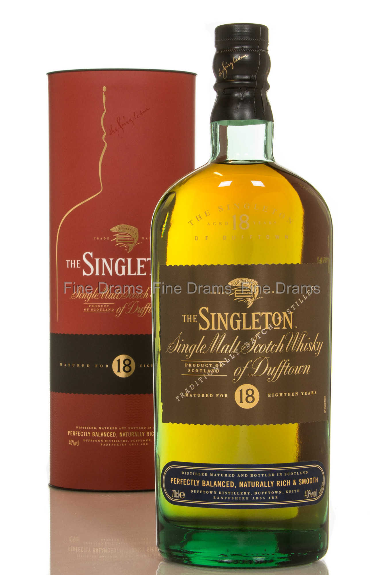 Singleton of Dufftown 18 Year Old Scotch Single Malt Whisky