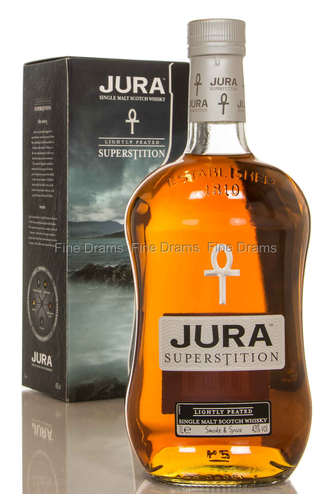 Isle of Jura Superstition 1 Liter Scotch Single Malt Whisky