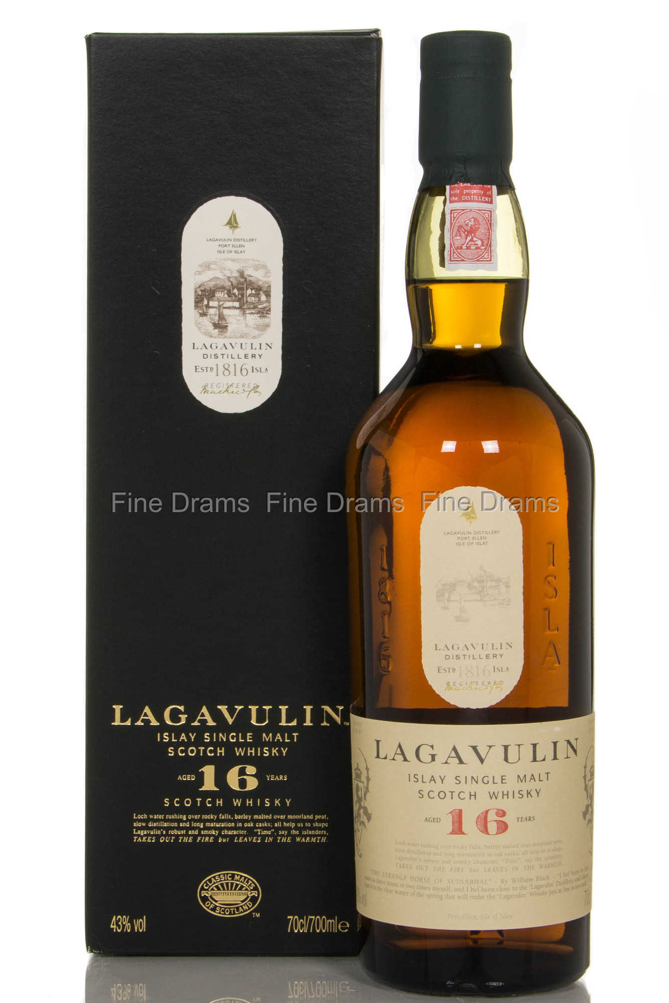 Whisky Lagavulin Single Malt 16 Anni