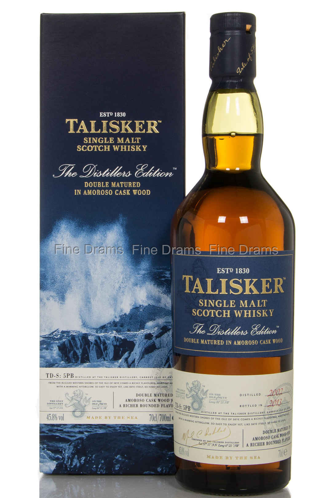 Talisker 2002 Amaroso Sherry Finish (Bottled 2013) - Distillers Edition