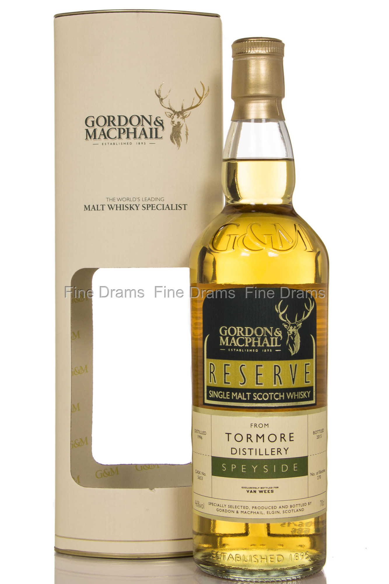 Tormore 18 Year Old 1996 Whisky - Gordon & MacPhail Reserve