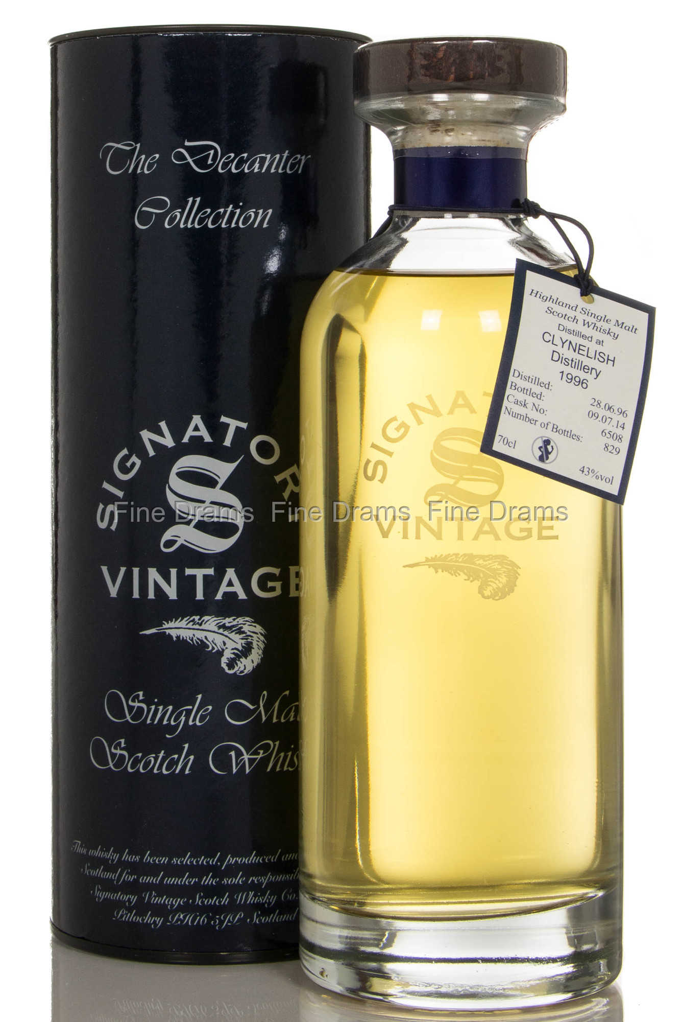 Clynelish 18 Year Old 1996 Whisky - Signatory Ibisco Decanter