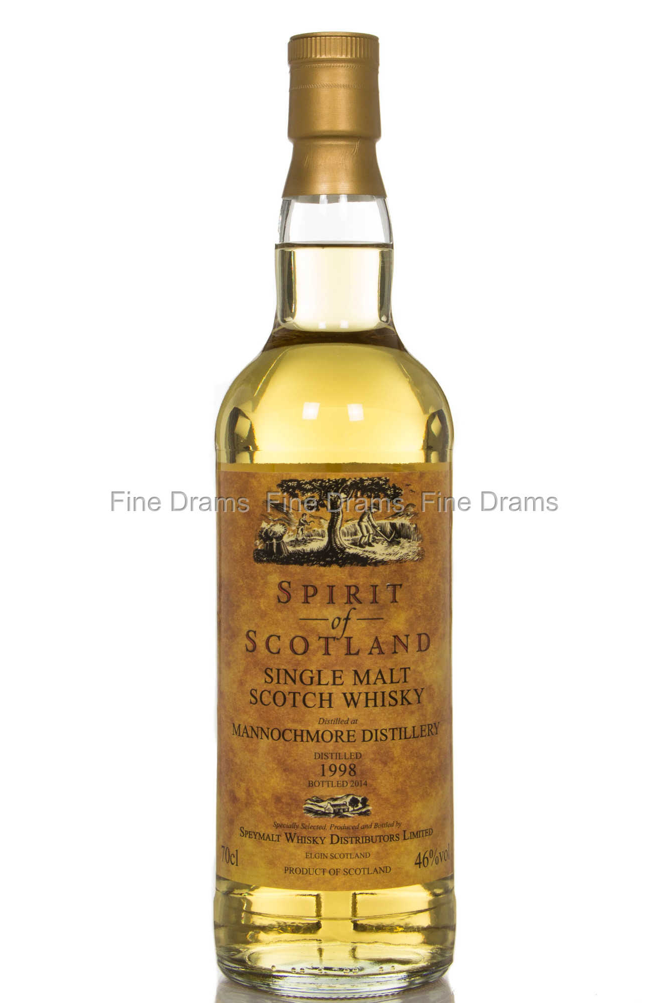 Mannochmore 16 Year Old 1998 Whisky - Spirit of Scotland