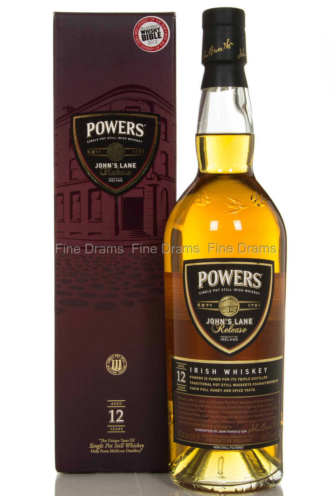 Powers John's Lane 12 Year Old Irish Whiskey