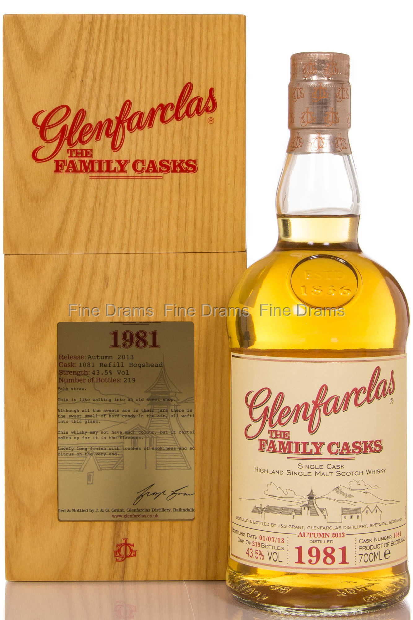 Glenfarclas 1981 Family Cask (Cask #1081)