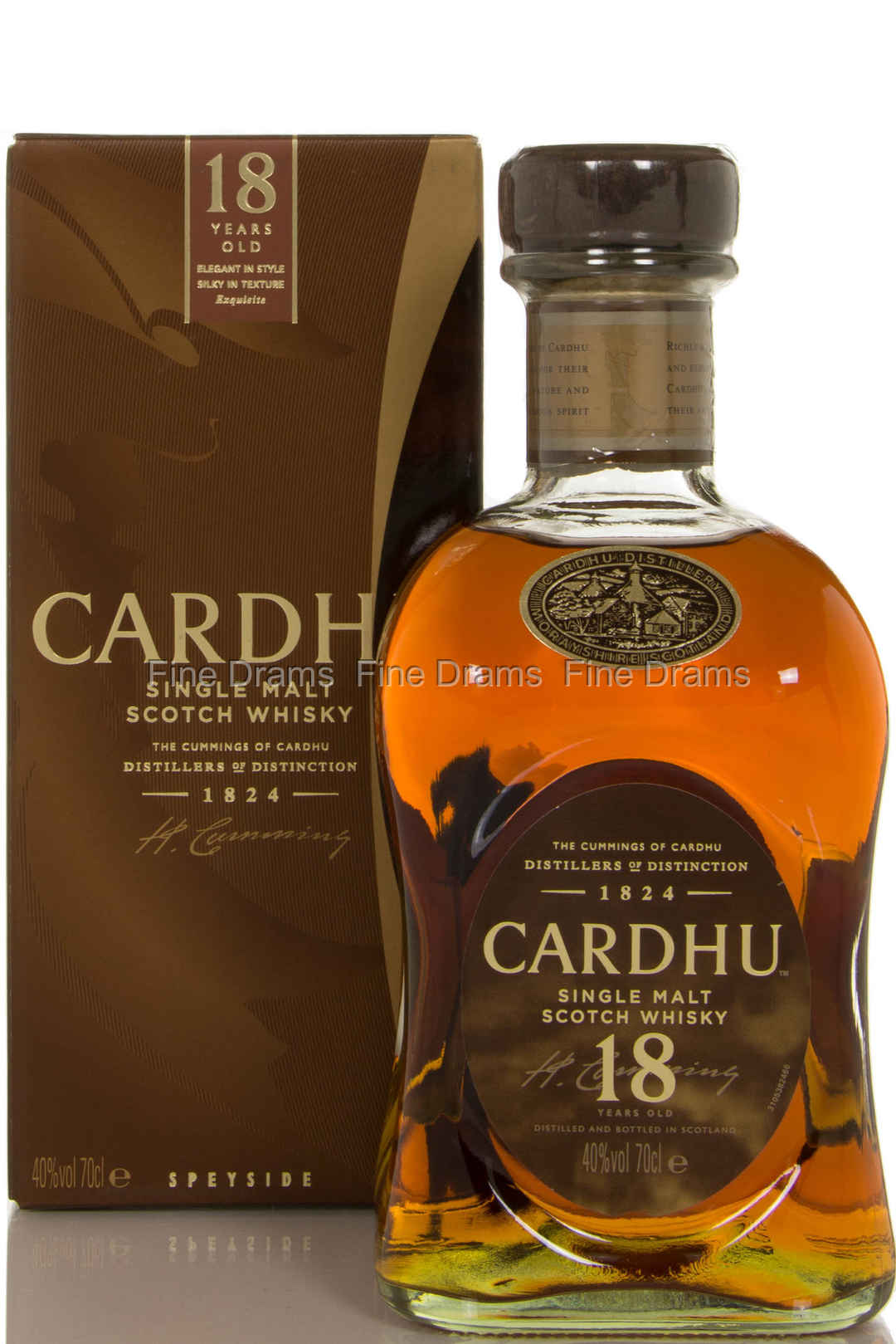 Cardhu 18 Year Old Scotch Single Malt Whisky