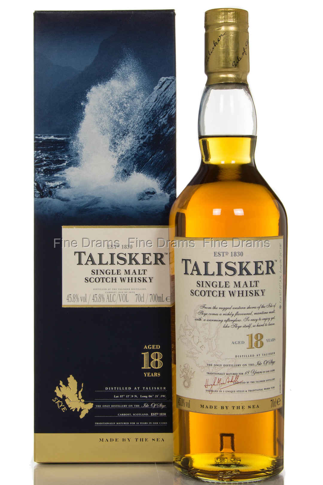 Talisker 18 Year Old Scotch Single Malt Whisky