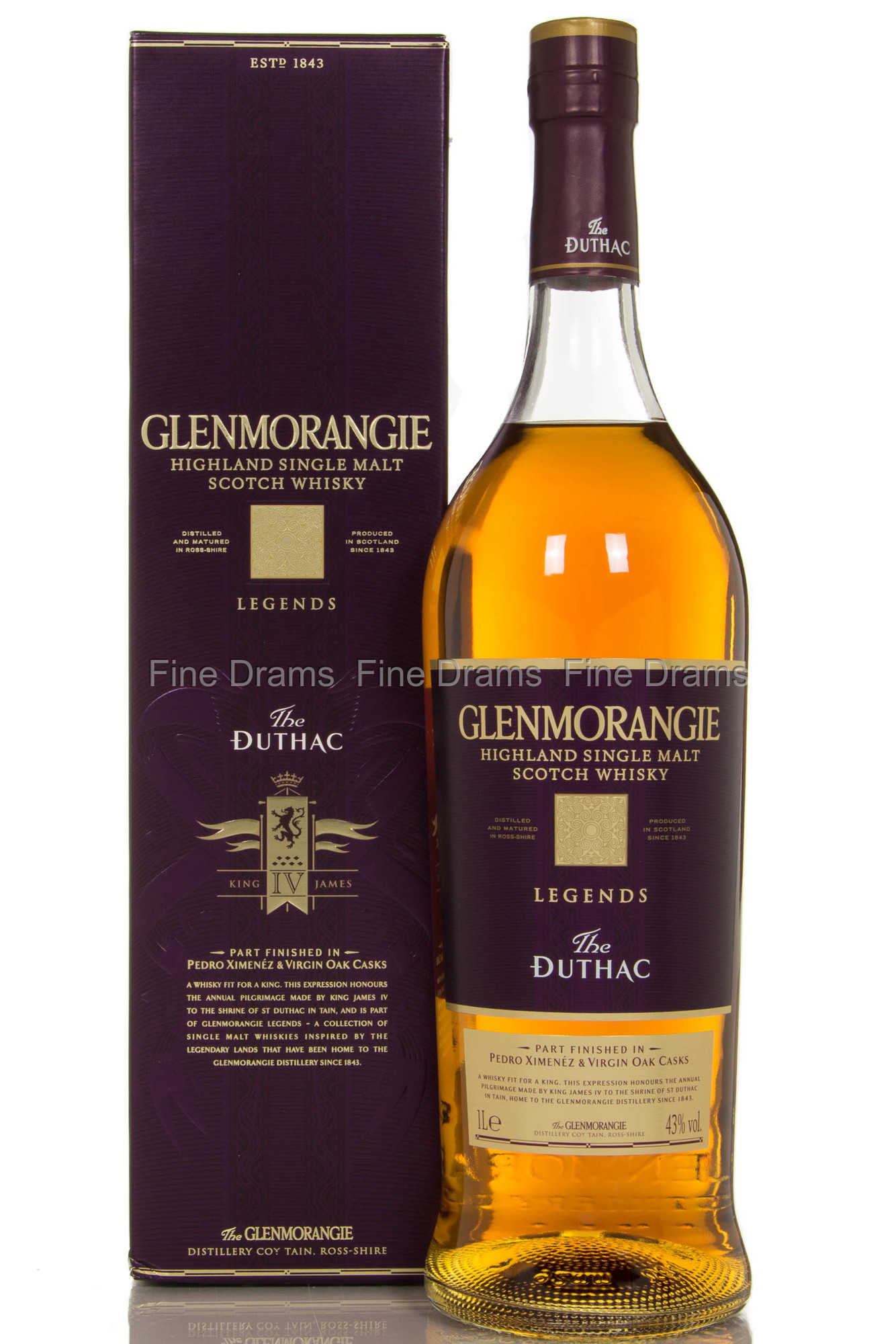 Glenmorangie The Duthac 1 Liter Scotch Single Malt Whisky