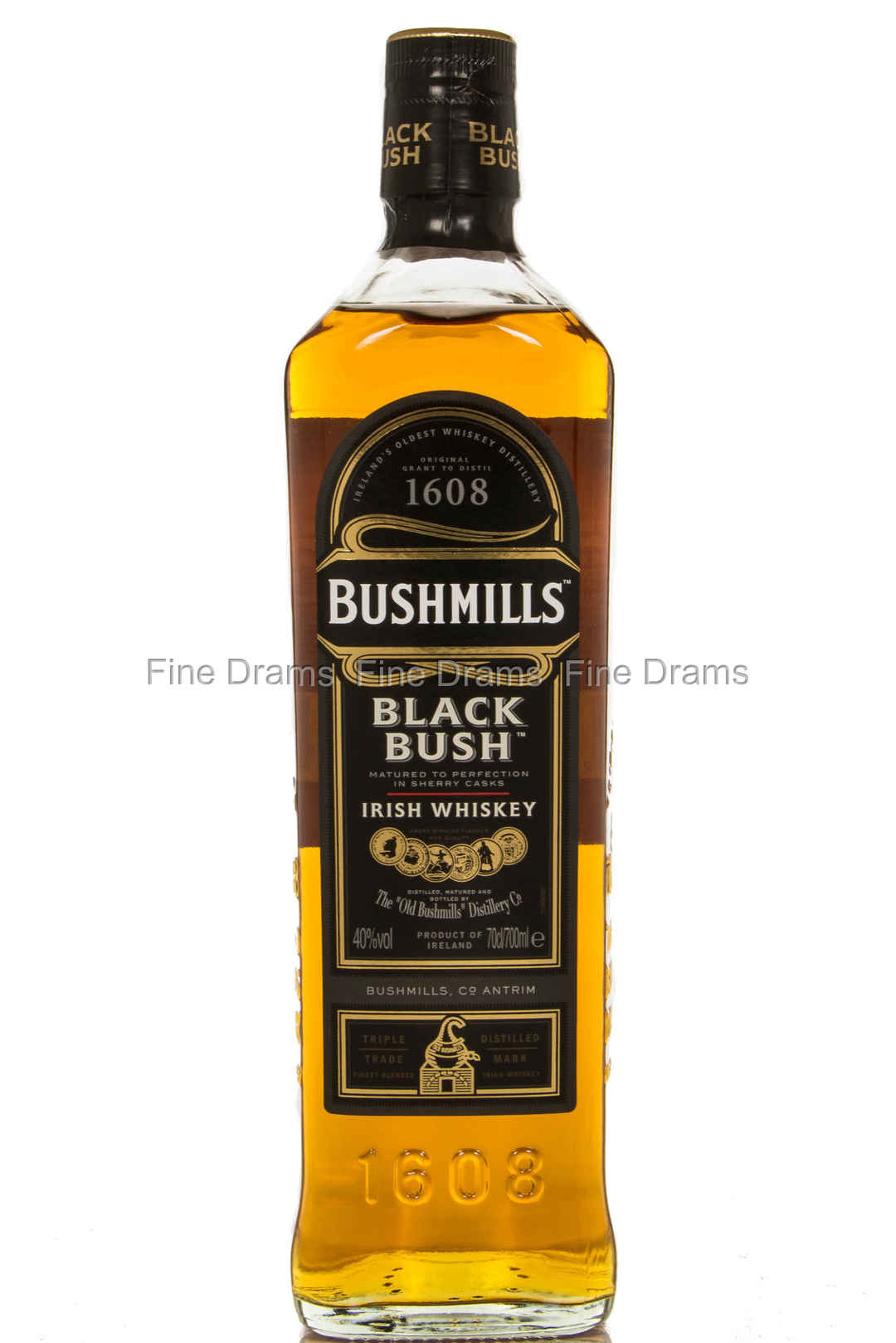 Bushmills Black Irish Blended Whiskey