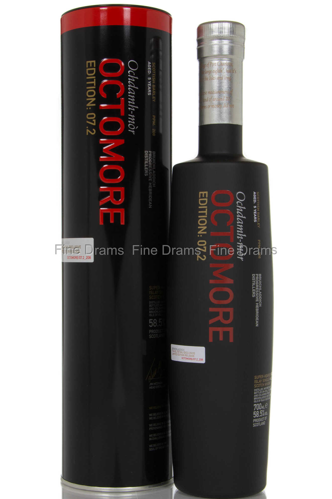 Octomore 7.2 5 Year Old Scotch Single Malt Whisky 