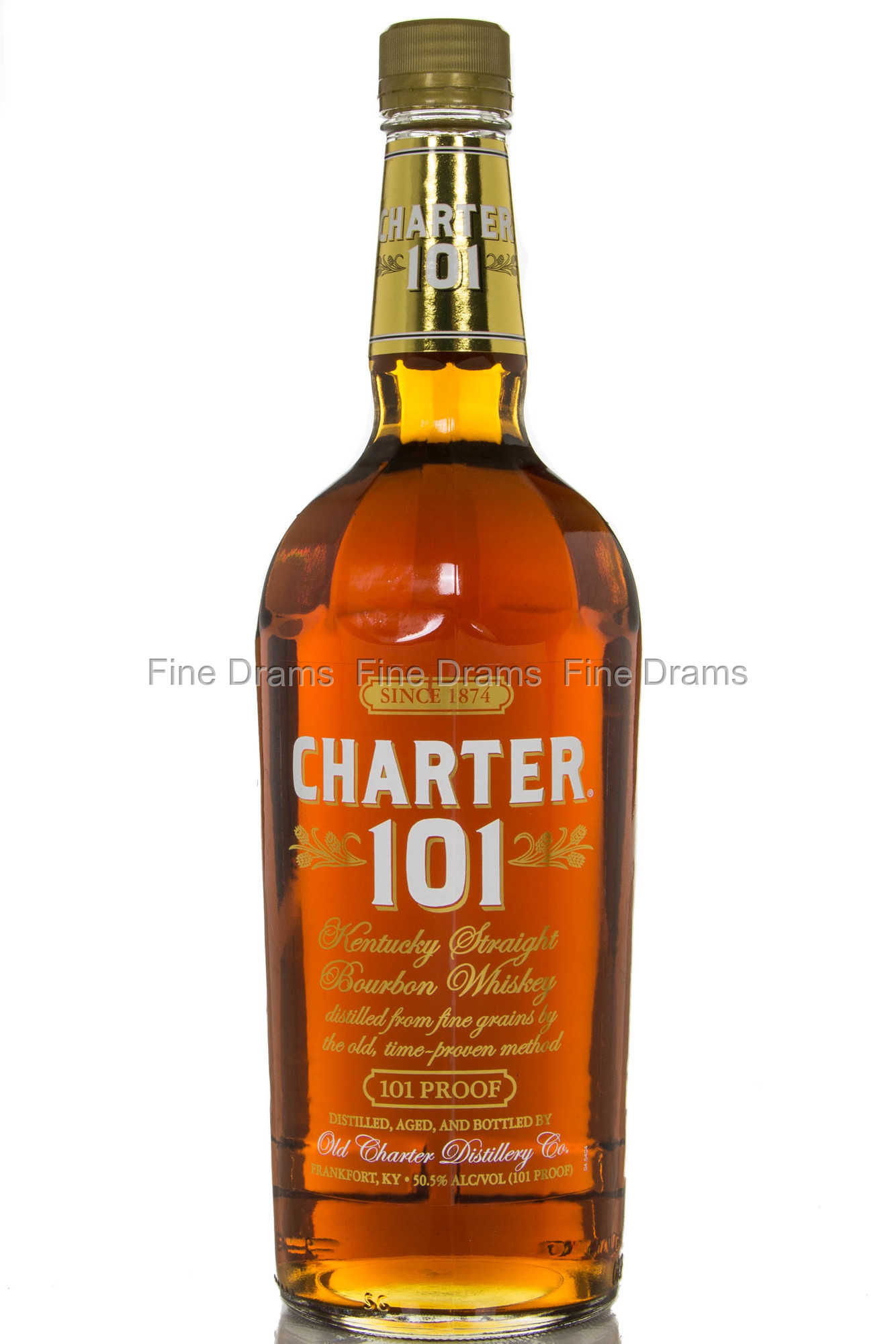 Old Charter 101 Bourbon 1 Liter Bourbon Whiskey