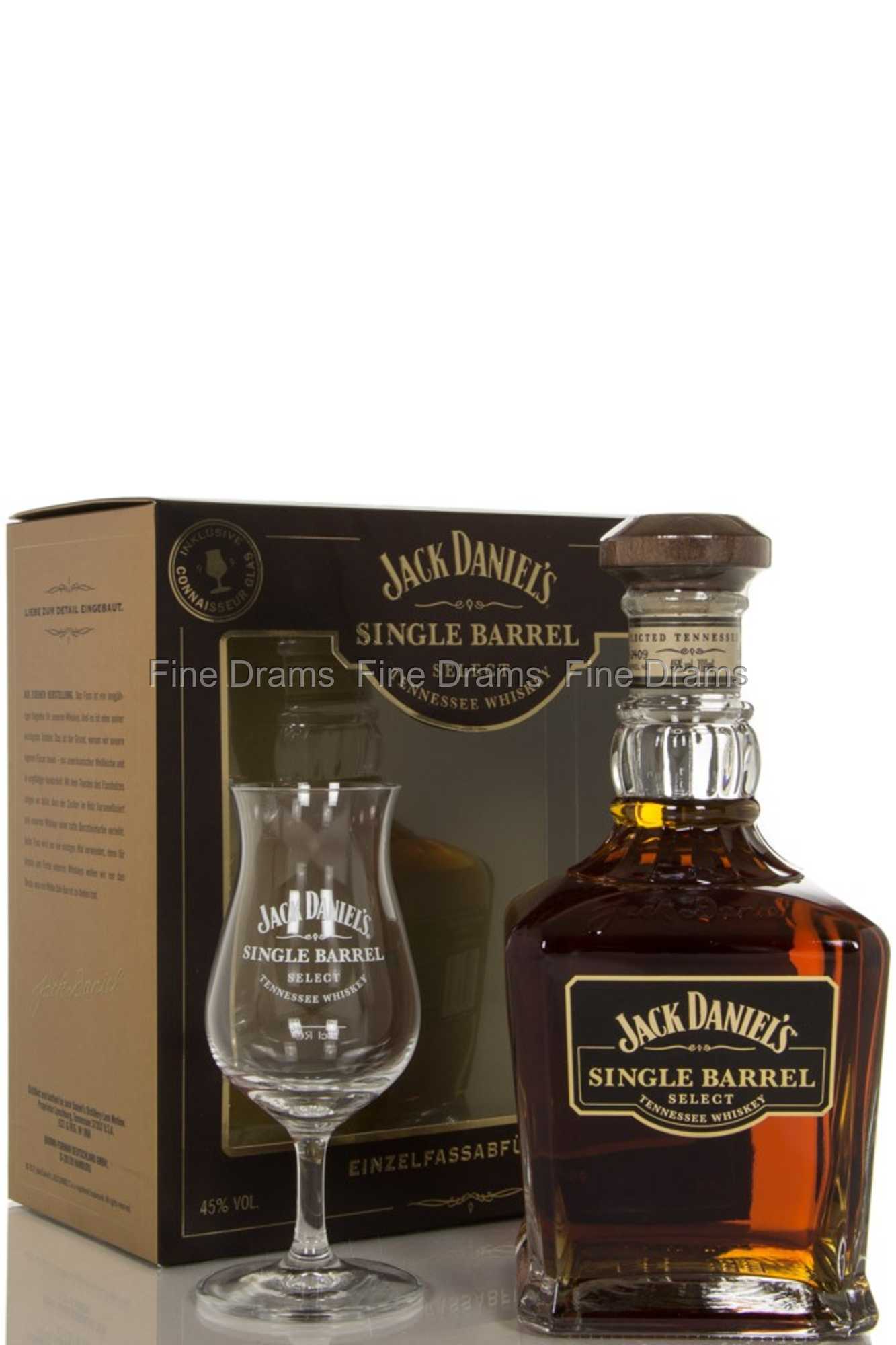 Jack Daniels Single Barrel Gift Pack / 1 Glass Whiskey