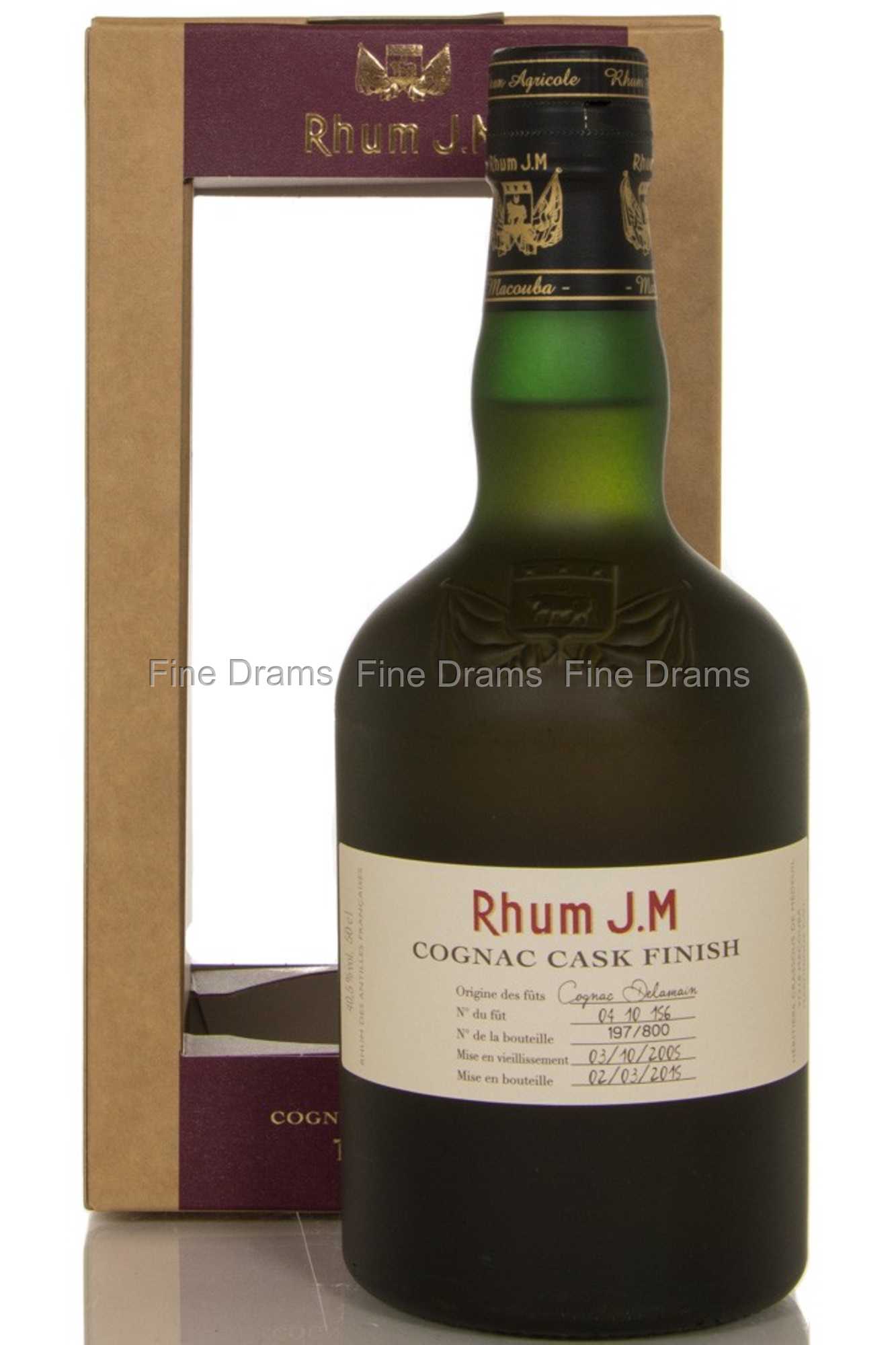 Rhum JM Cognac Finish Rum