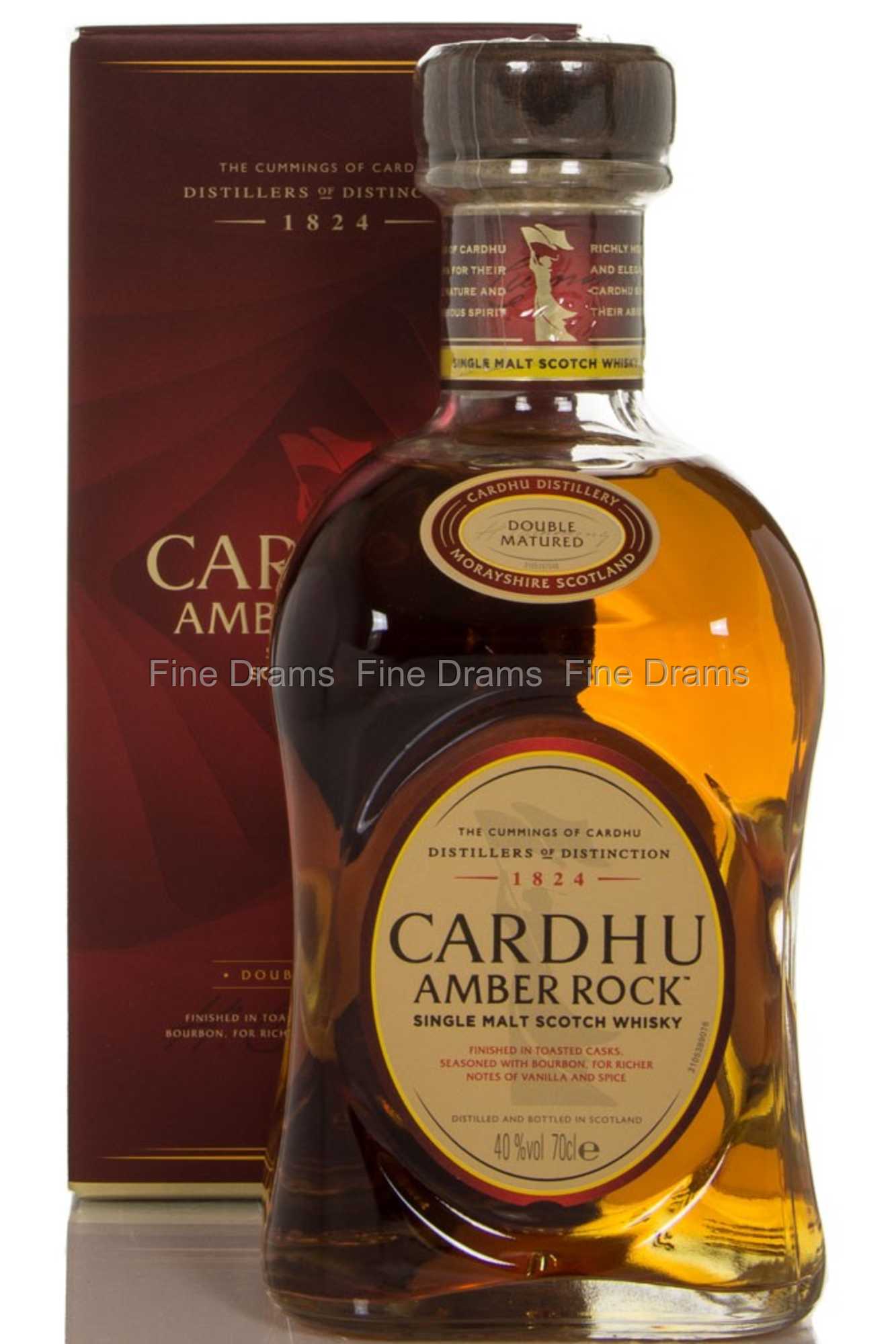 Cardhu Amber Rock Whisky 40% - Gift Box - Cardhu
