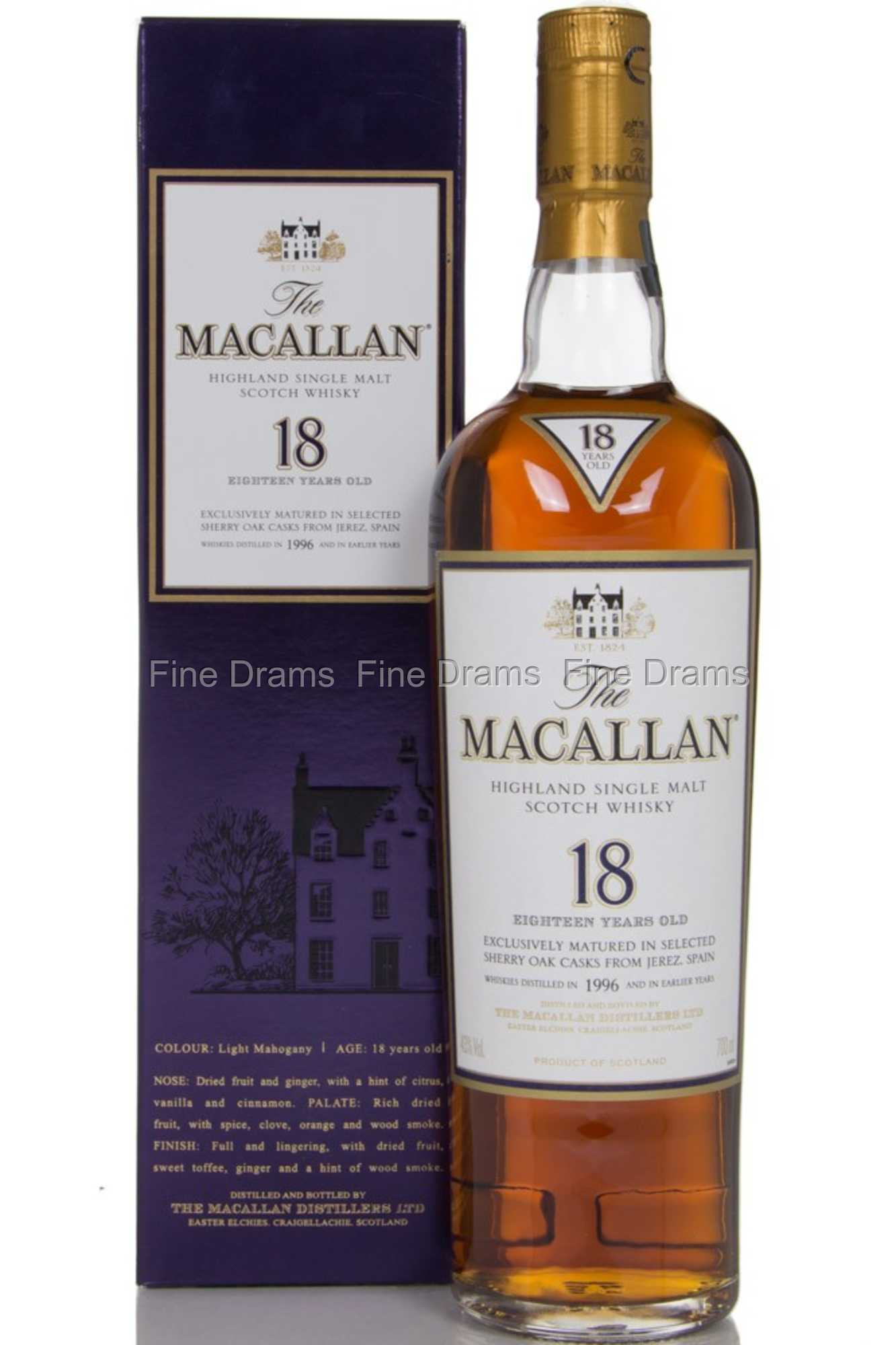 Macallan deals 18 sherry