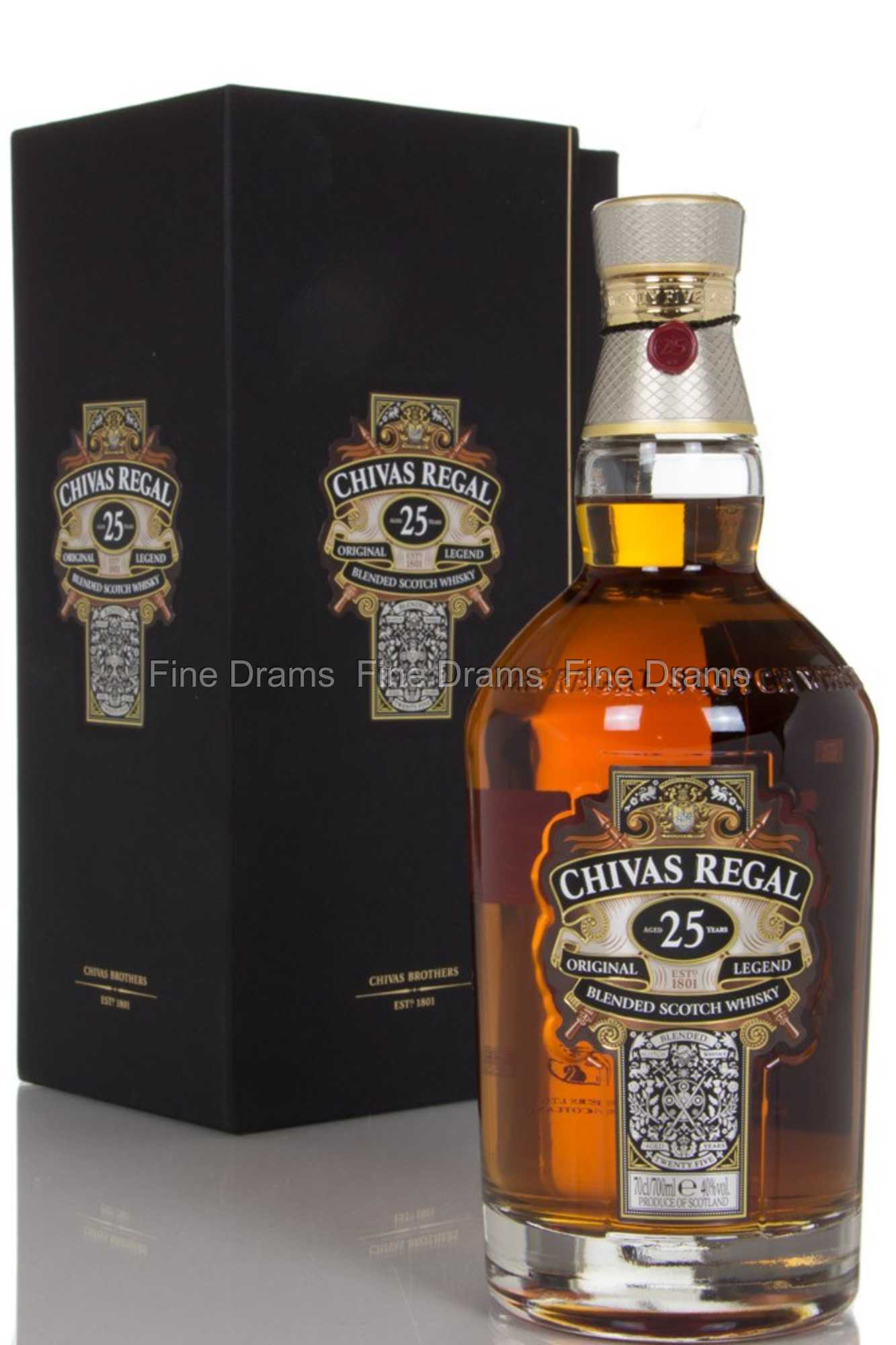 Whisky Chivas Regal 25 ans d'âge 40%