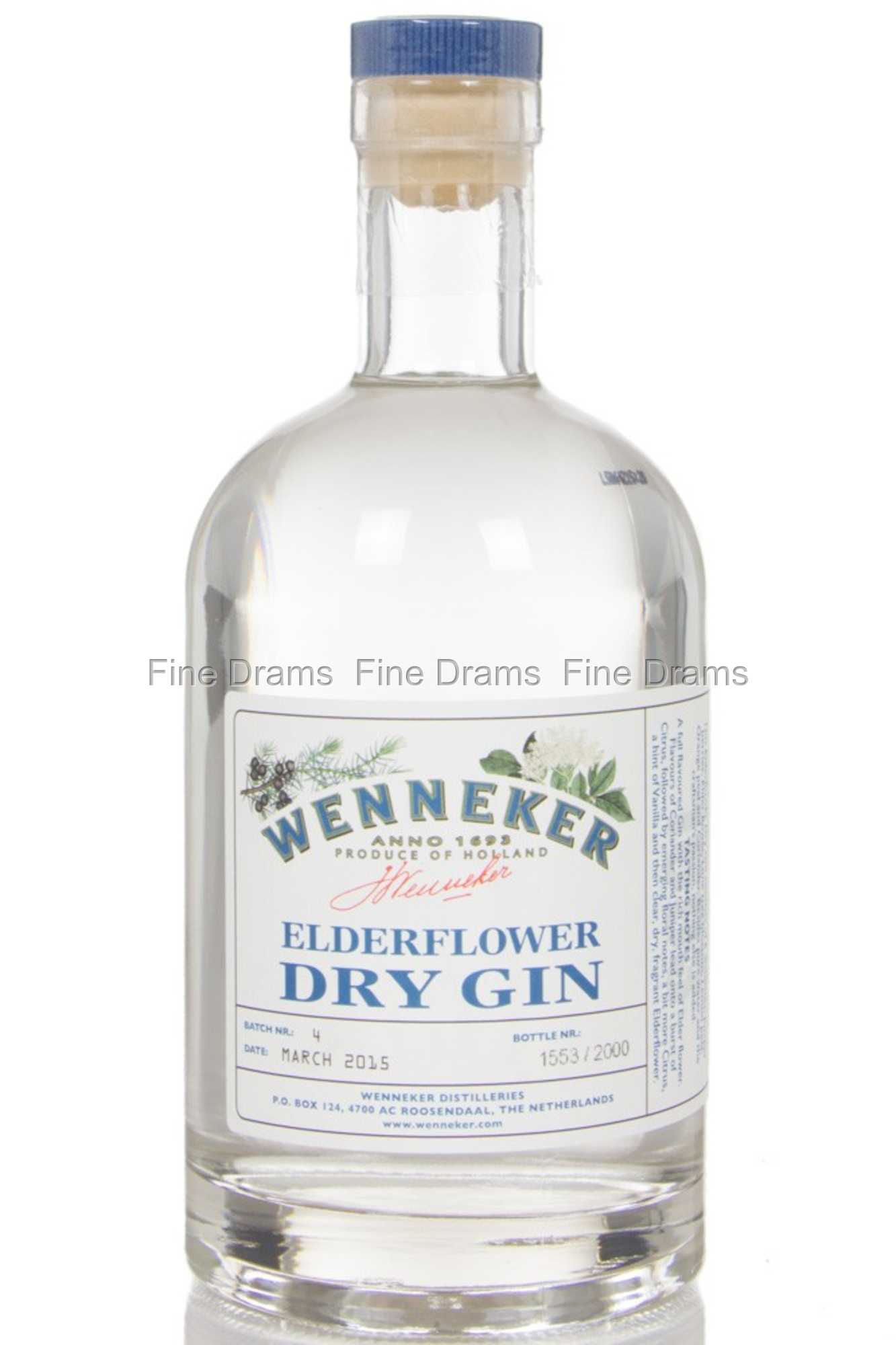 Джин 7 класс. Джин с белой этикеткой. Wenneker. Джин Wenneker Elderflower Dry Gin 0.7 л.