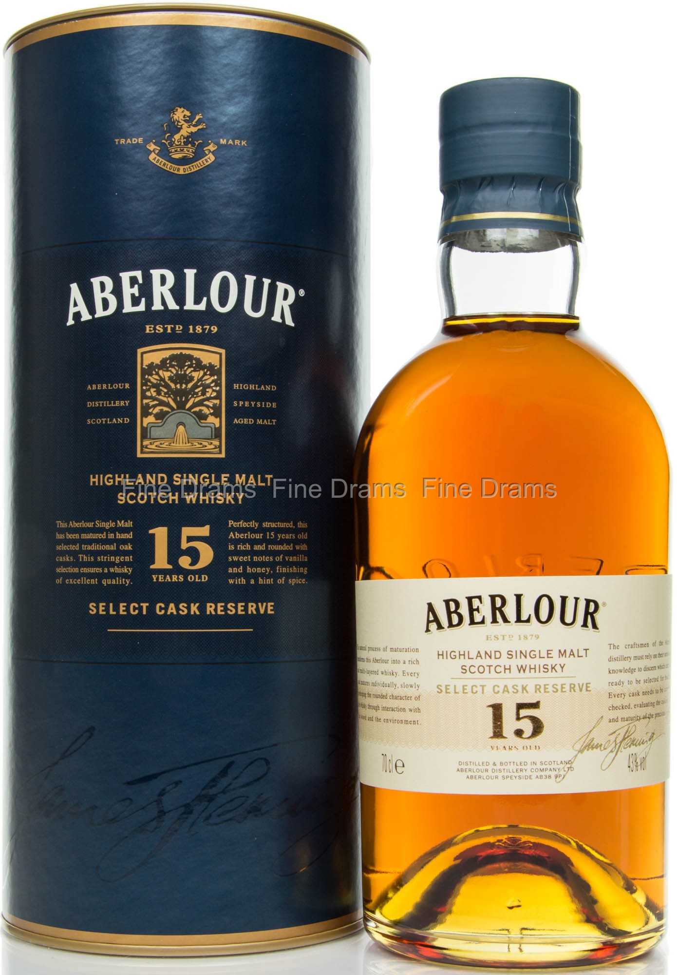 Aberlour 15 Year Old Select Cask Whisky