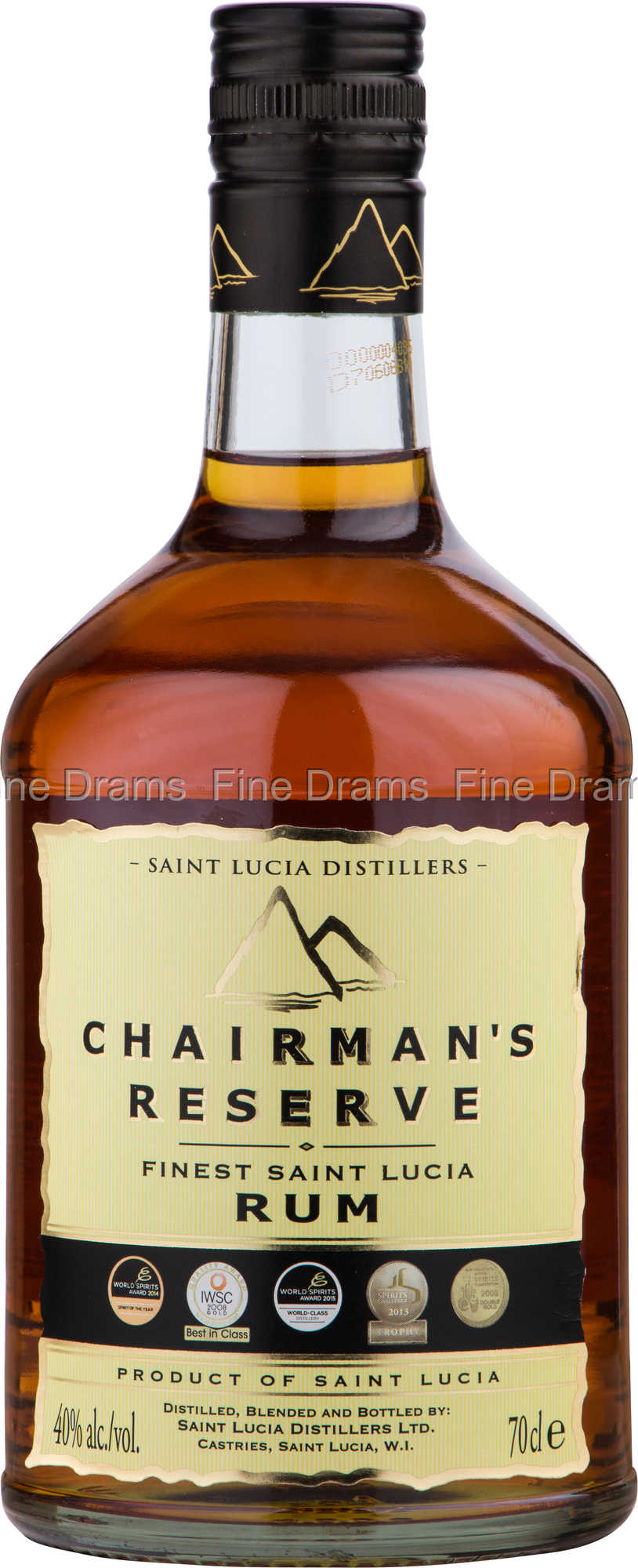 St. Lucia Chairman\'s Reserve Rum