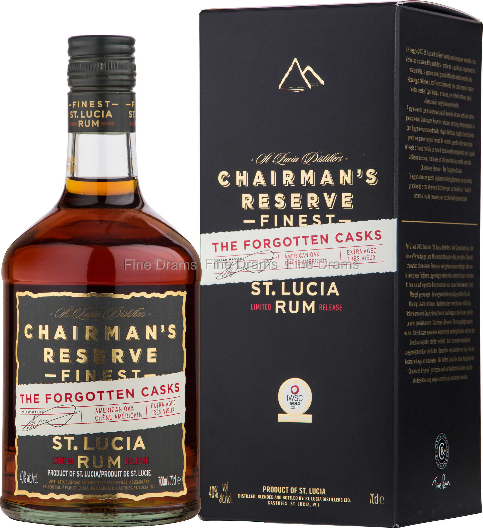 Forgotten Chairman\'s - The Rum Reserve Casks St. Lucia