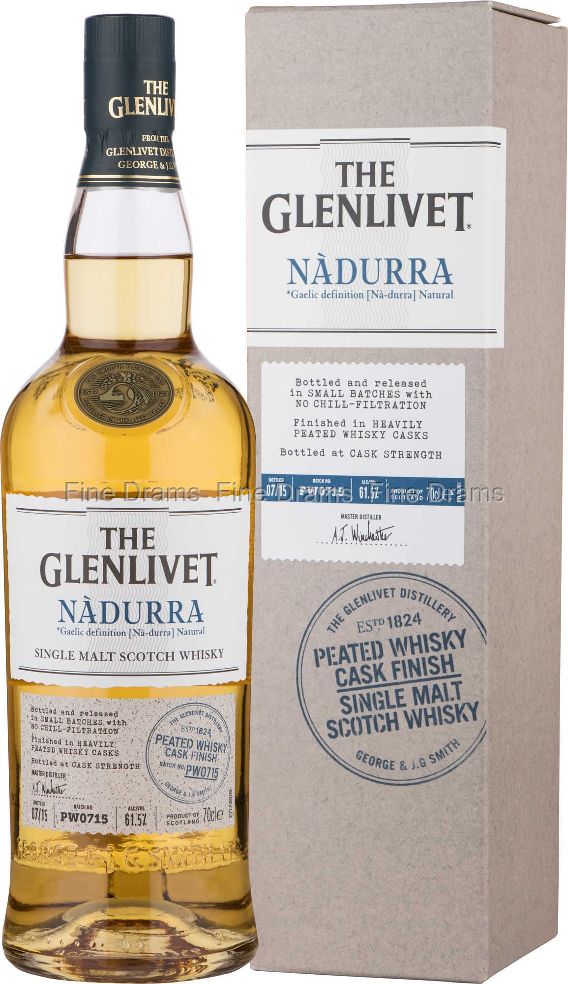 Glenlivet Nadurra Peated Whisky Cask Finish PW0715