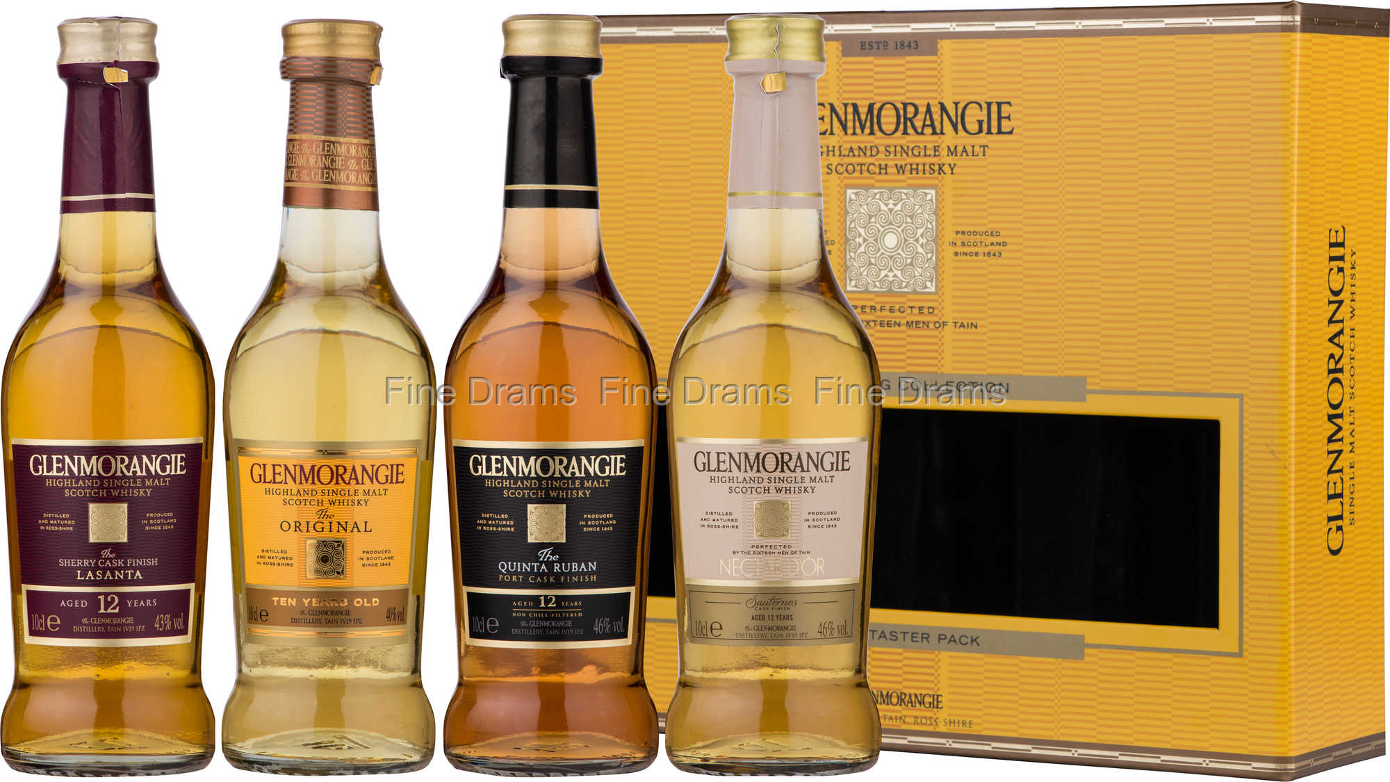 Glenmorangie Collection - Set of Four 100mL Bottles