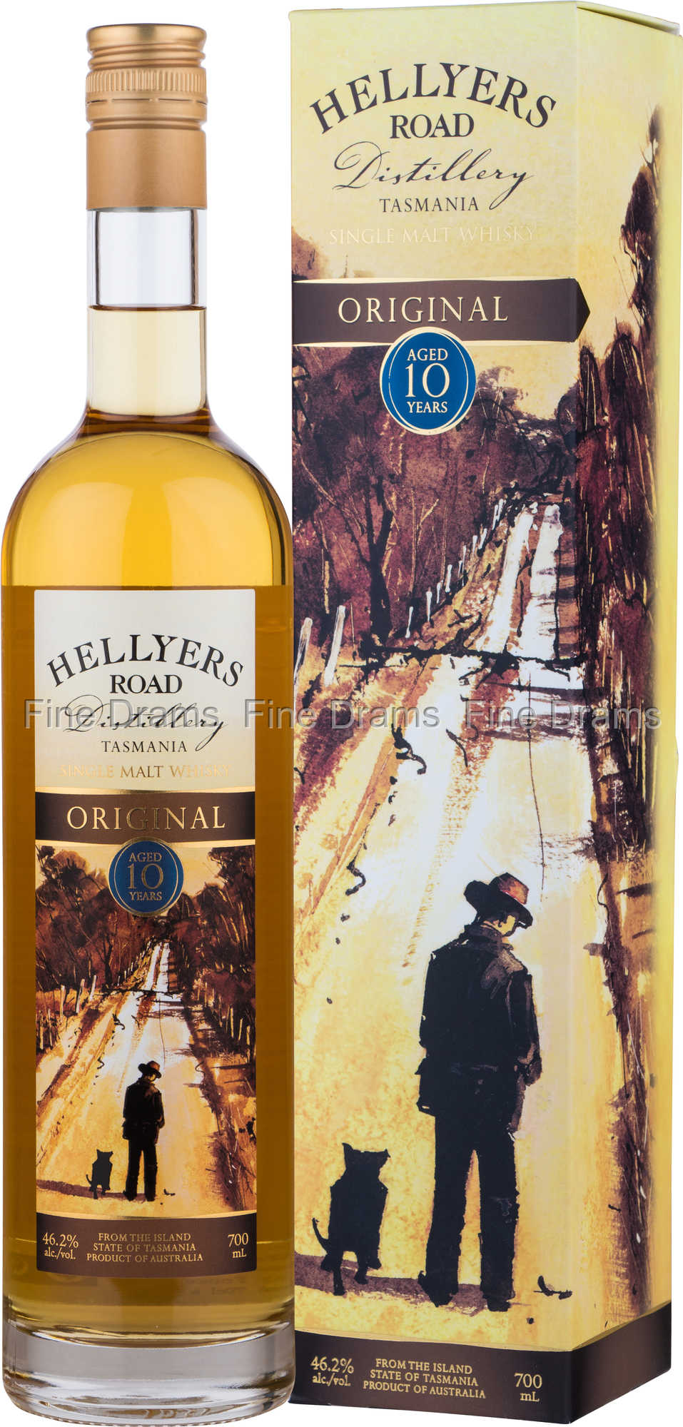 Hellyers Road 10 Year Old Whisky