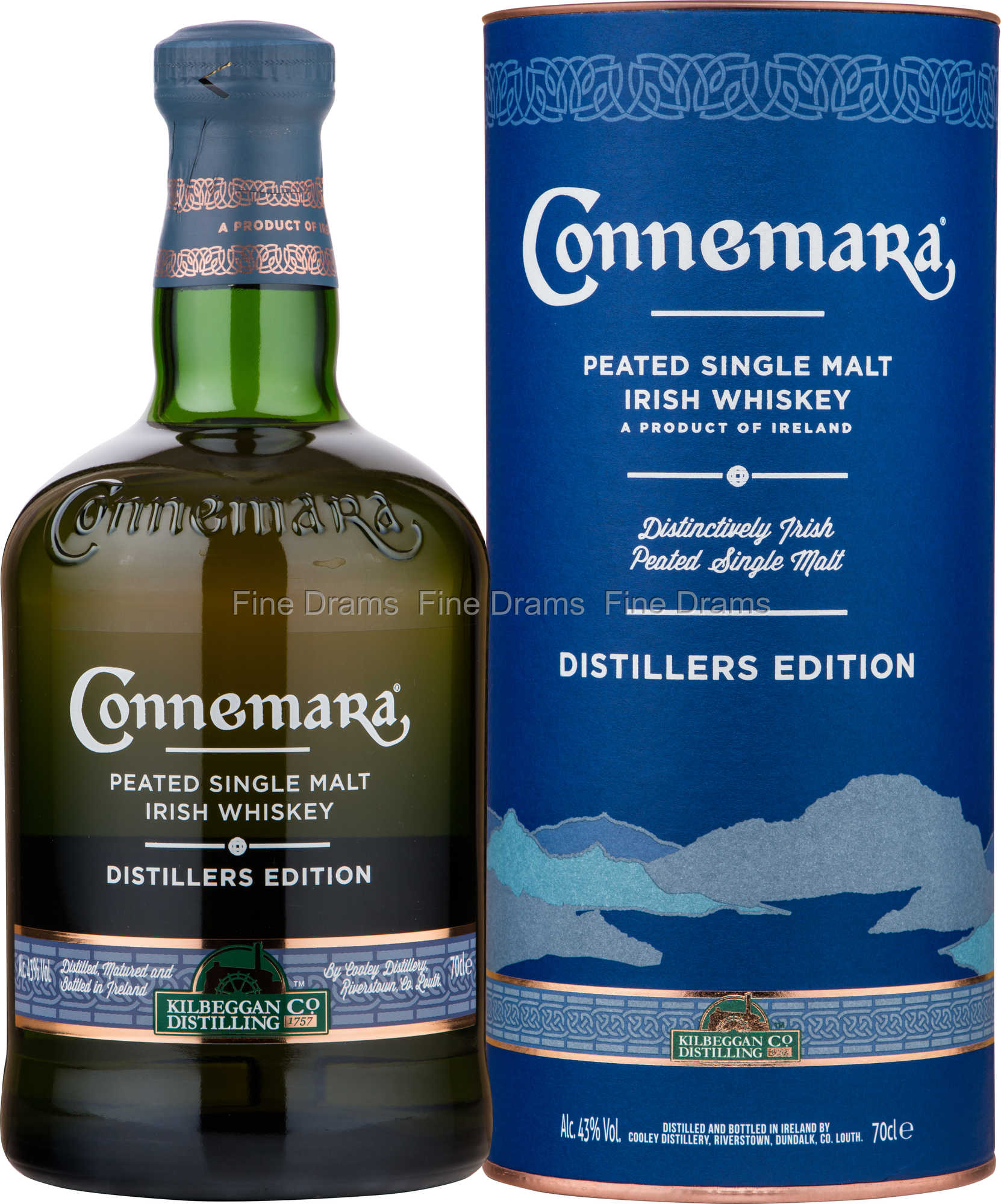 Connemara Distiller's Edition Peated 43° - Rhum Attitude