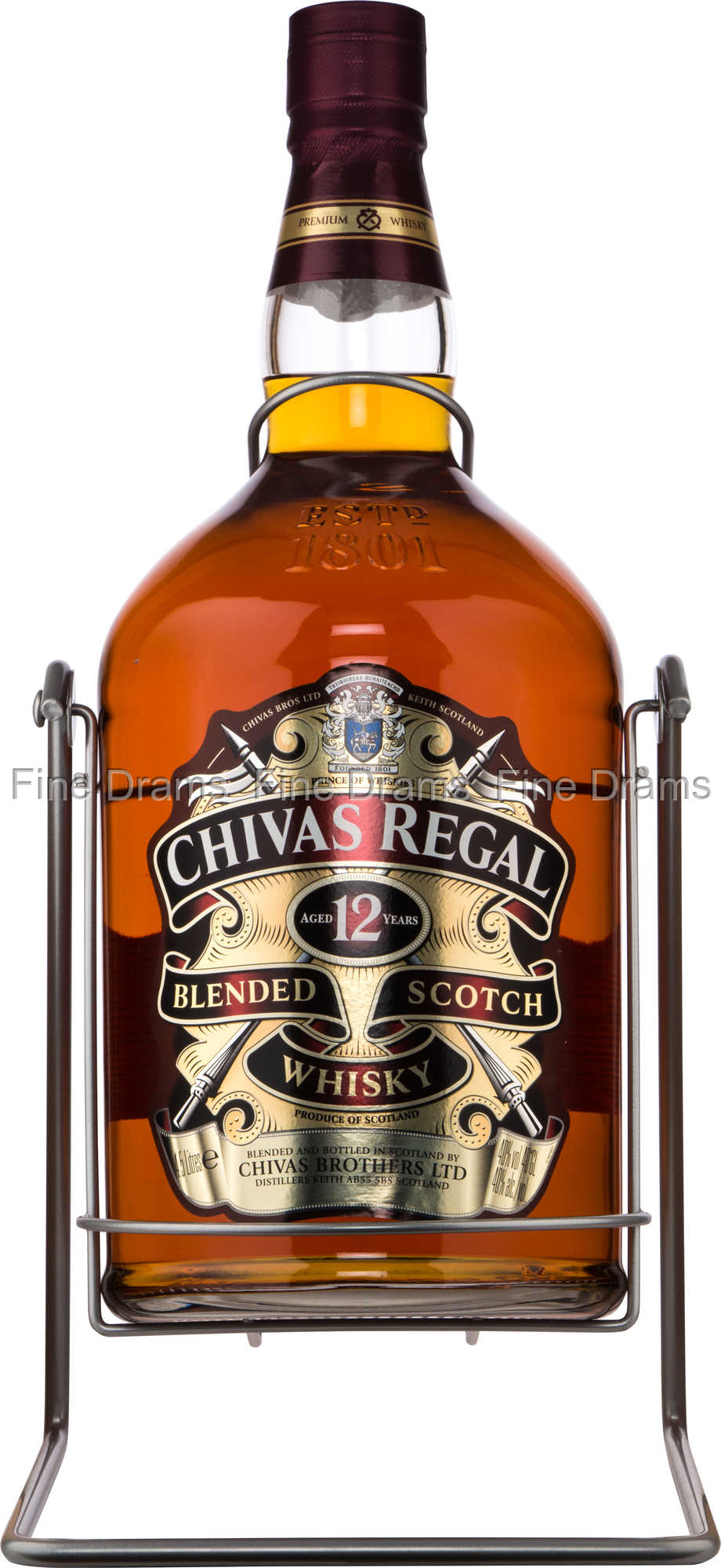 tyfoon Samuel Maryanne Jones Chivas Regal 12 Year Old Whisky - 4.5 Liter