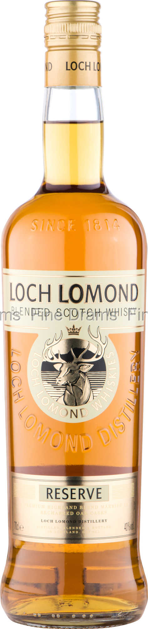 gammel Pest Kvadrant Loch Lomond Blended Reserve Scotch Whisky