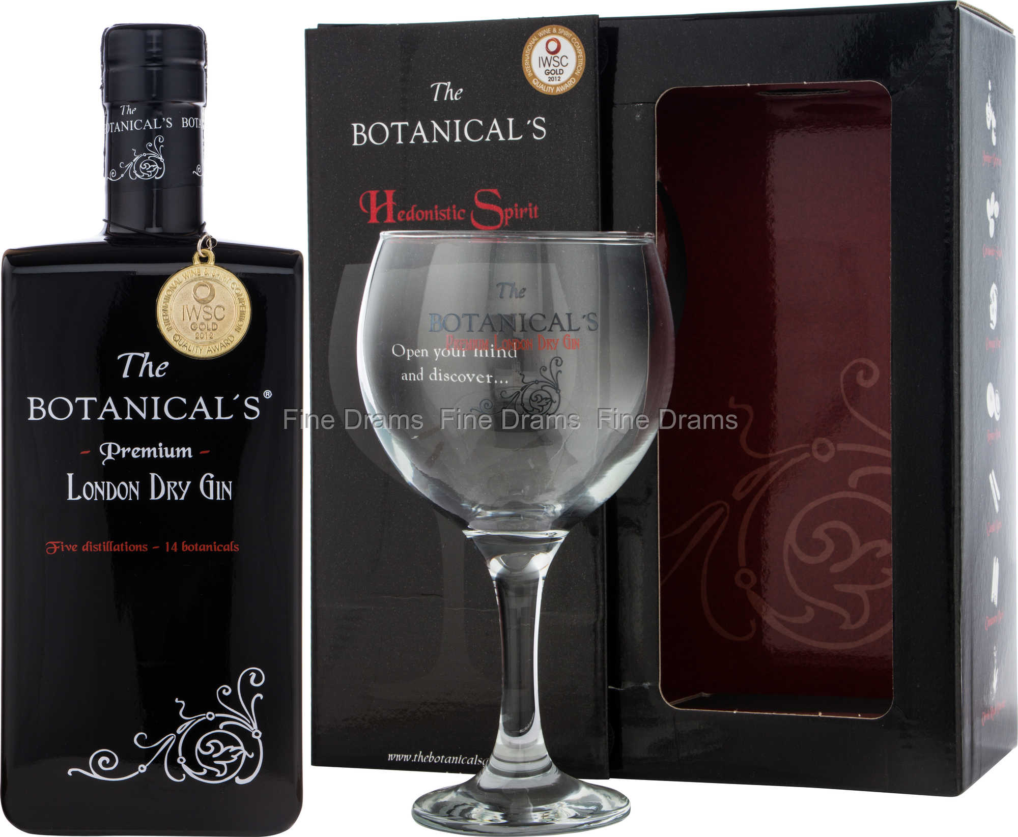 The Botanical's London Dry Gin Gift Pack - 1 Glass