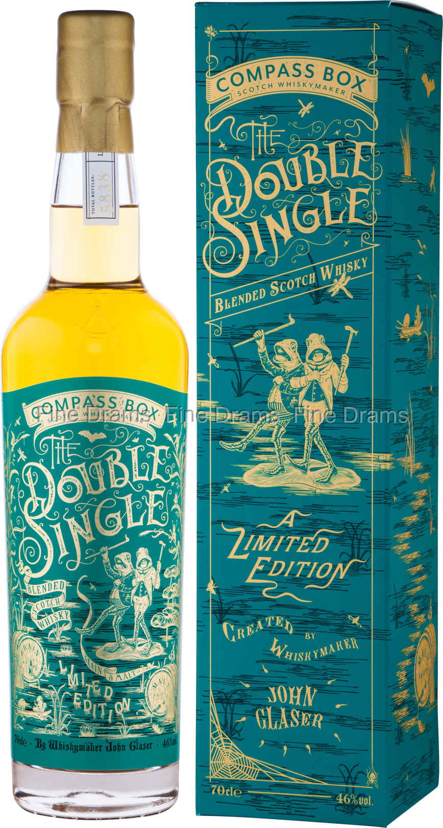 The Double Single Limited Edition Whisky Compass Box Malt 