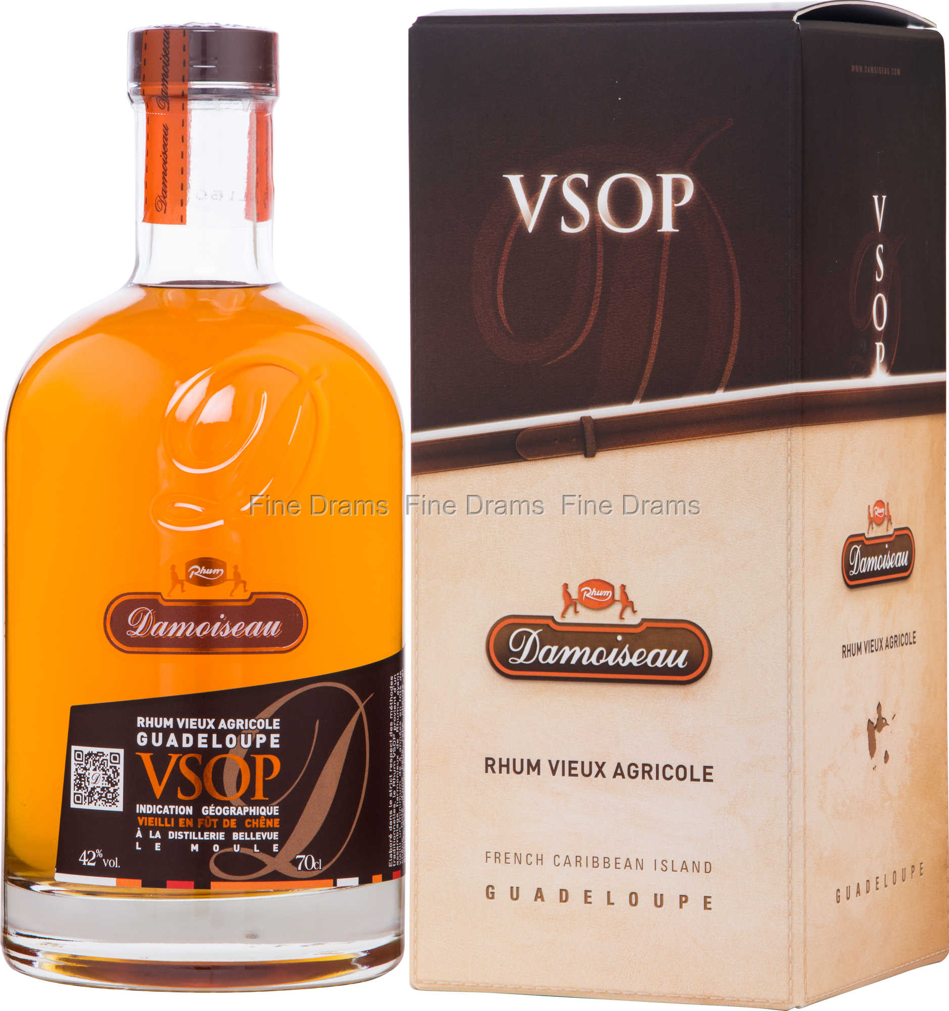 Damoiseau VSOP Rhum Vieux Agricole Guadeloupe 42% vol. Rum