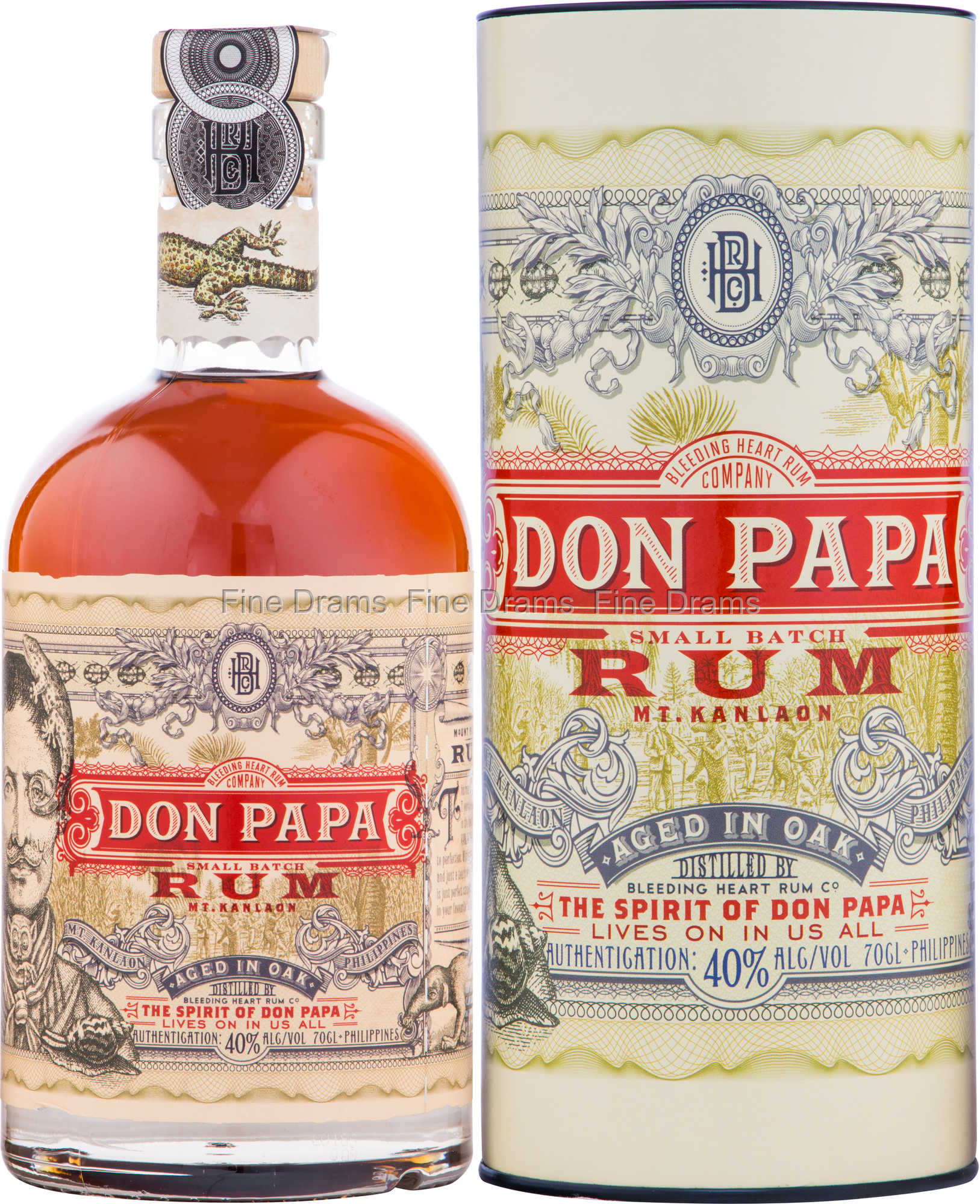 Rum Don Papa Baroko vol. 40% cl. 70 - Bevery