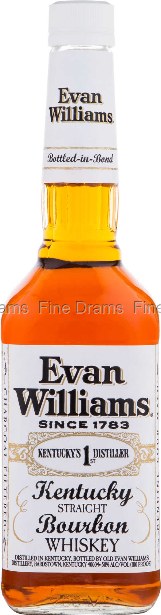 Bourbon Evan williams White Label - Marque Evan Williams
