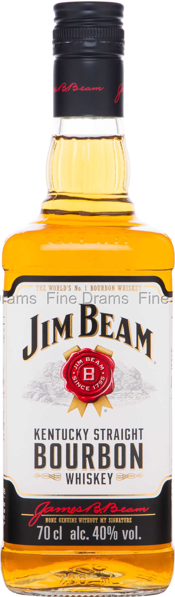 Jim Beam White Whisky Label