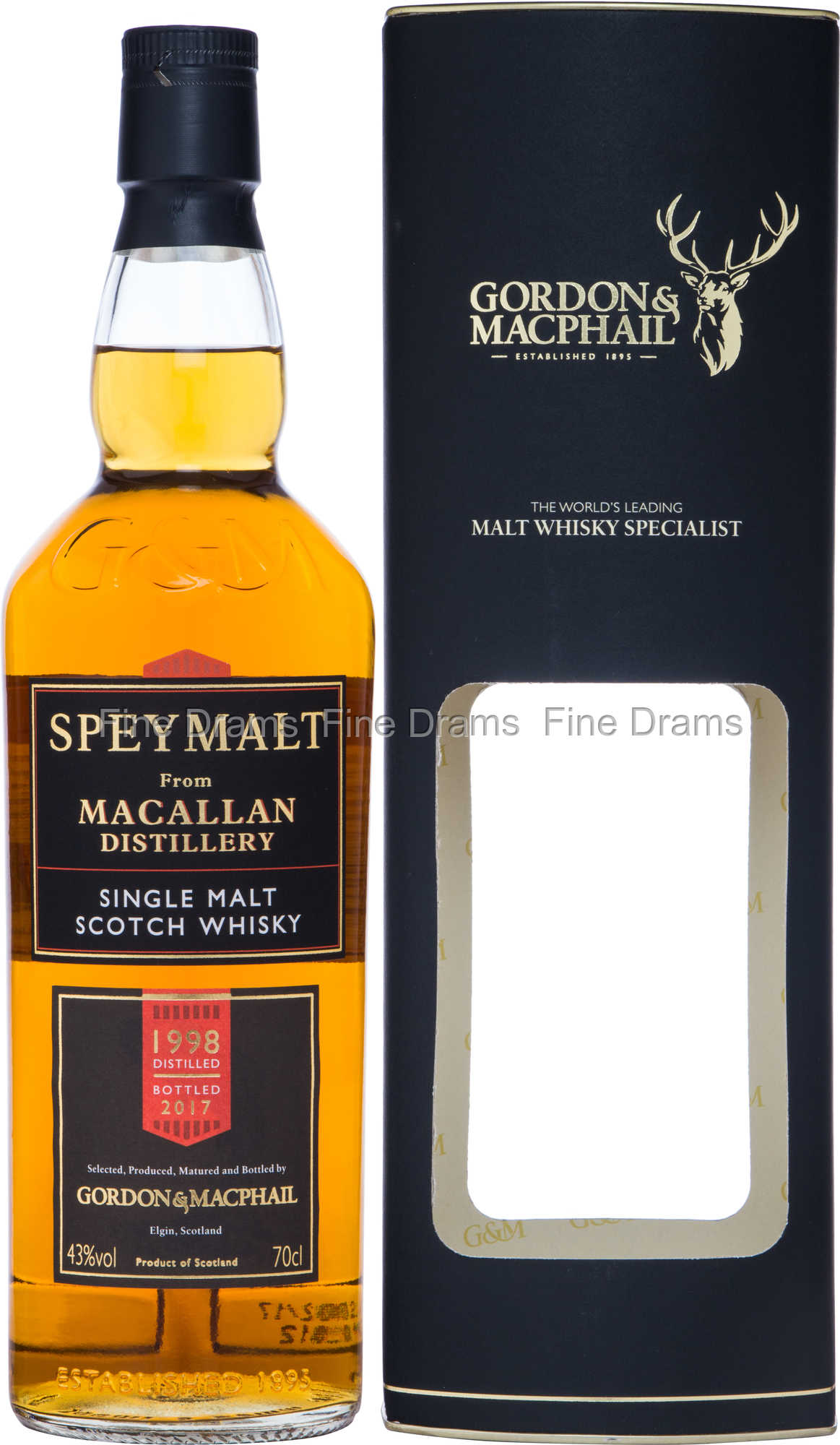 Macallan 1998 (Bottled 2017) - Speymalt (Gordon & MacPhail)