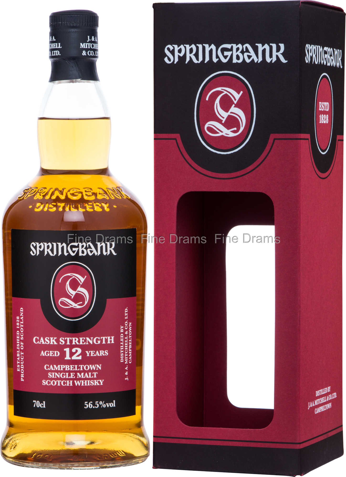 Springbank 12 Year Old Cask Strength Whisky (56.5%)