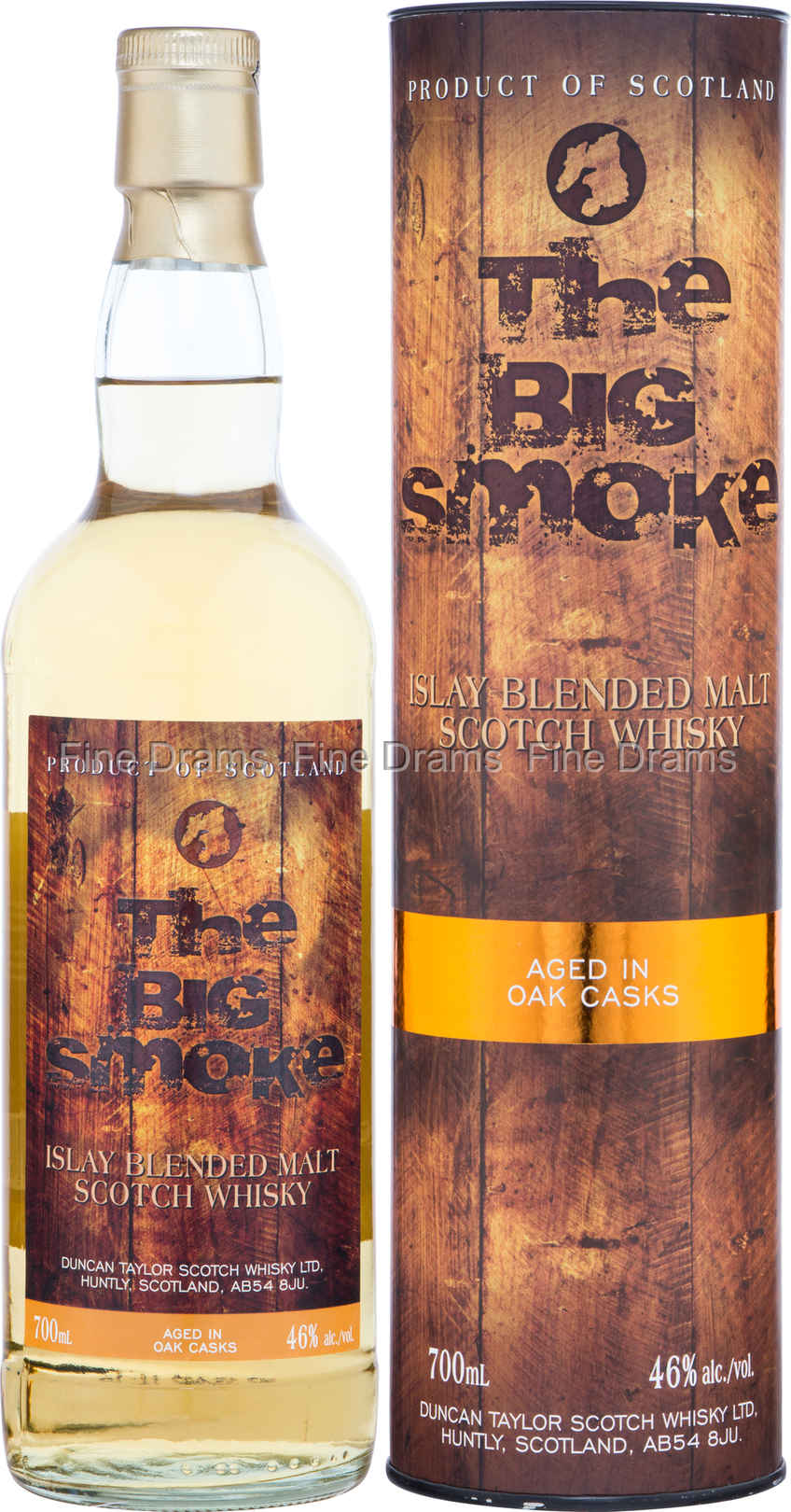 Whisky Smokestack Blended Malt Tourbé - Provenance Directe