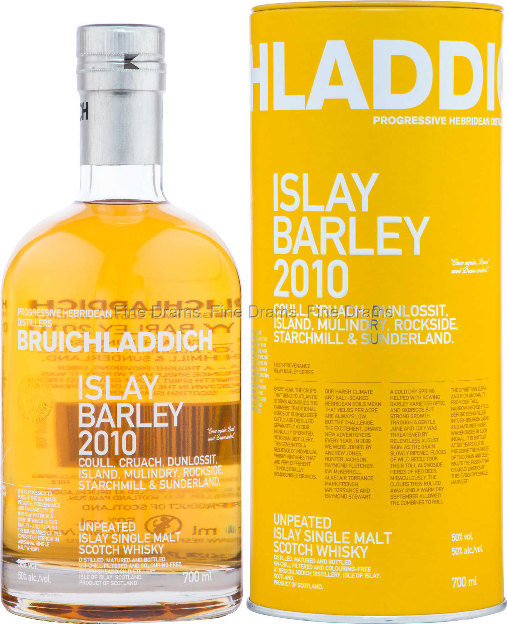 Bruichladdich Islay Barley 2010 Whisky