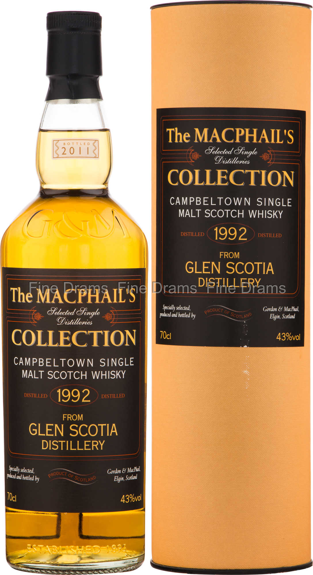 Glen Scotia 1992 (Bottled 2011) - The MacPhail's Collection