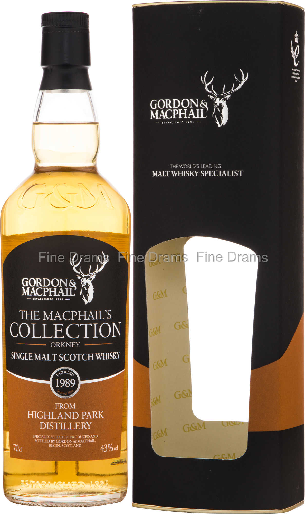 Highland Park 1989 (Bottled 2016) - The MacPhail's Collection