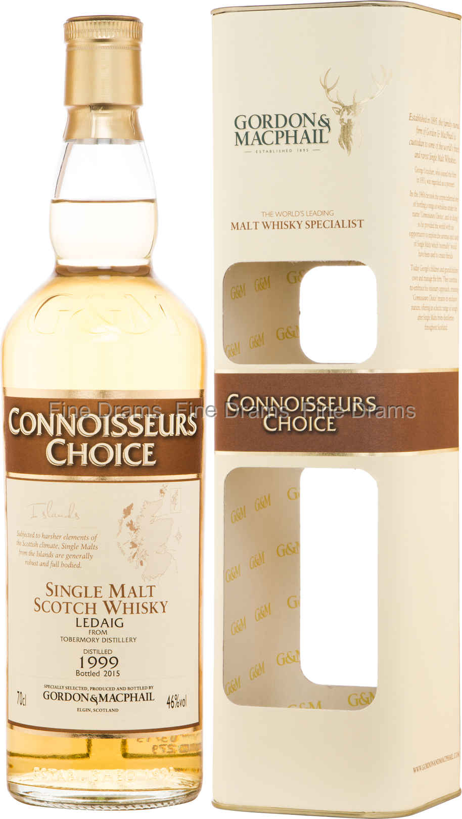 Ledaig 1999 (Bottled 2015) - Connoisseurs Choice (Gordon & MacPhail)