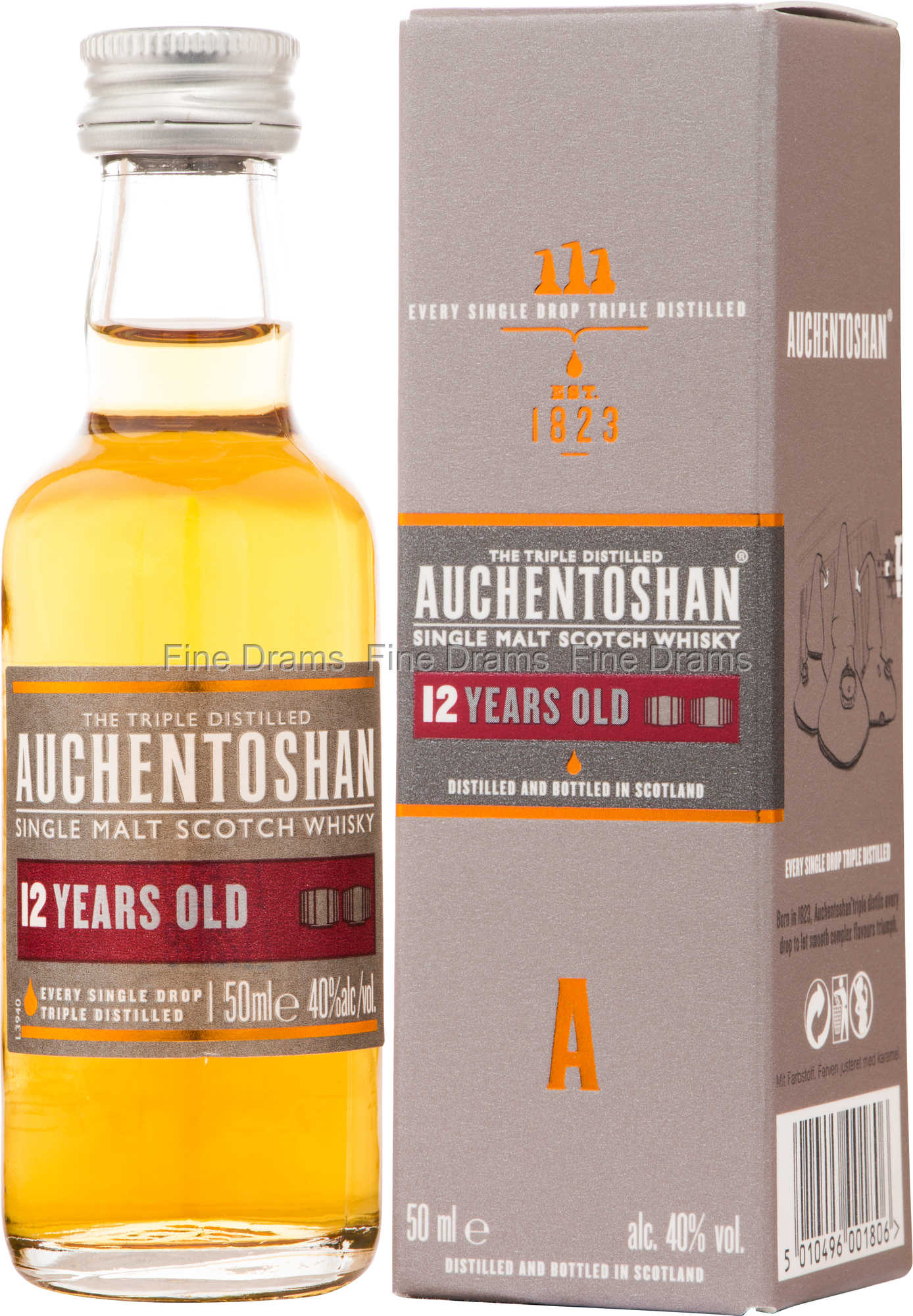 Auchentoshan 12 Year Old Whisky Miniature