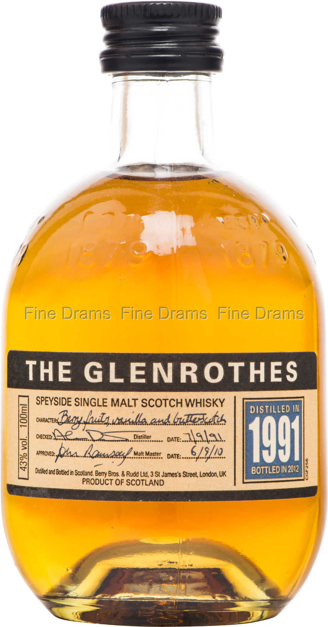 Glenrothes 1991 Whisky Miniature (10 cl)