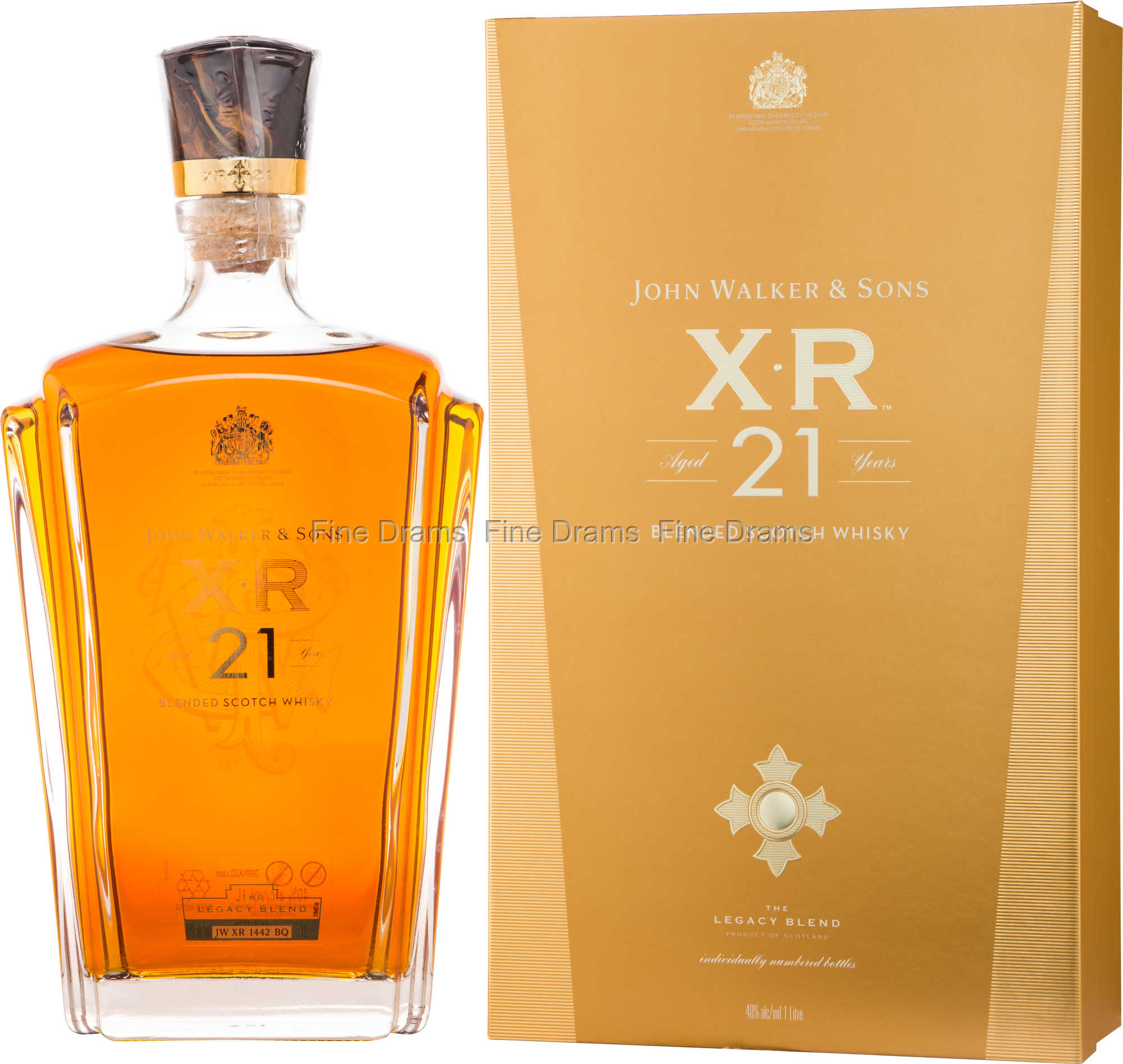 Johnnie Walker XR 21 Year Old Whisky (1 Liter)